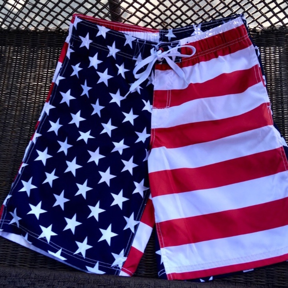 🇺🇸Men’s American Flag Trunks